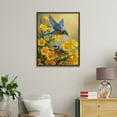 thumbnail image 4 of Paint by Numbers Kit for Adults, Bluebirds Among Yellow Blooms Paint by Numbers, Easy Paint by Numbers Kit for Adults Beginner, DIY Adult Paint by Number Kits on Canvas, 12x16in Home Decor, 4 of 7
