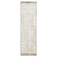 thumbnail image 4 of Luxe Weavers Argyle Diamond Pattern Ivory 2x7 Runner Rug, Farmhouse Carpet, 4 of 9