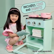 Little Tikes Sweet Spaces Kitchen Oven – Sea Foam, Pretend Play Kitchen, Ages 3+