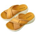 thumbnail image 1 of Deportivas informales cómodas antideslizantes ligeras suela gruesa (398-5 amarillo 37), 1 of 9