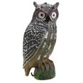 thumbnail image 1 of Repellent Bird,Solar Powered Owl Hunting Decoy Pest Prowler Owl Garden Stylish and Modern, 1 of 8