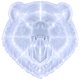 thumbnail image 1 of GOOHOCHY Molde de silicona con forma de cabeza de oso 3D para manualidades, adorno de escritorio, 1 of 8