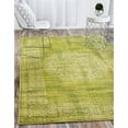 thumbnail image 2 of Unique Loom 3134890 7 x 10 ft. Imperial Cypress Rectangular Rug, Light Green, 2 of 2