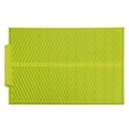 thumbnail image 1 of Alfombrilla de drenaje de silicona rectangular, almohadilla para secar platos, bandeja antideslizante resistente al calor (verde), 1 of 10