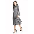 thumbnail image 1 of Vestido plisado con laso Roman Fashion / Juvenil, 4322 (Plateado) plateado G, 1 of 6