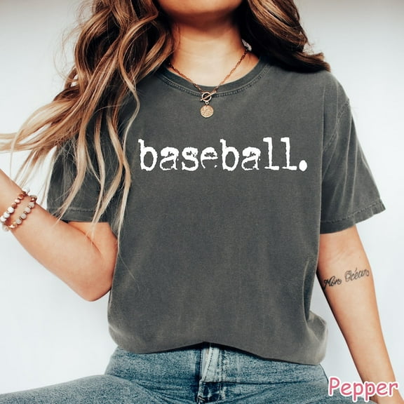 Comfort Colors Retro Baseball Shirt, Baseball Game Day Shirt, Womens Baseball Shirt, Sports Mom Tee Gift For Baseball Lover Baseball Season