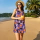 thumbnail image 3 of Fotbe Halloween Black Cats Vestido de Verano sin Mangas para Mujer – Vestido Midi Línea A, Estilo Camiseta Floral, Vestido Playero Casual y Fluido, 3 of 7