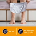 thumbnail image 2 of Tender Gentle 3XL Adult Diapers for Women and Men - 8 Bariatric Disposable Briefs with Tabs, Breathable, Maximum Absorbency, XXXL, 2 of 7