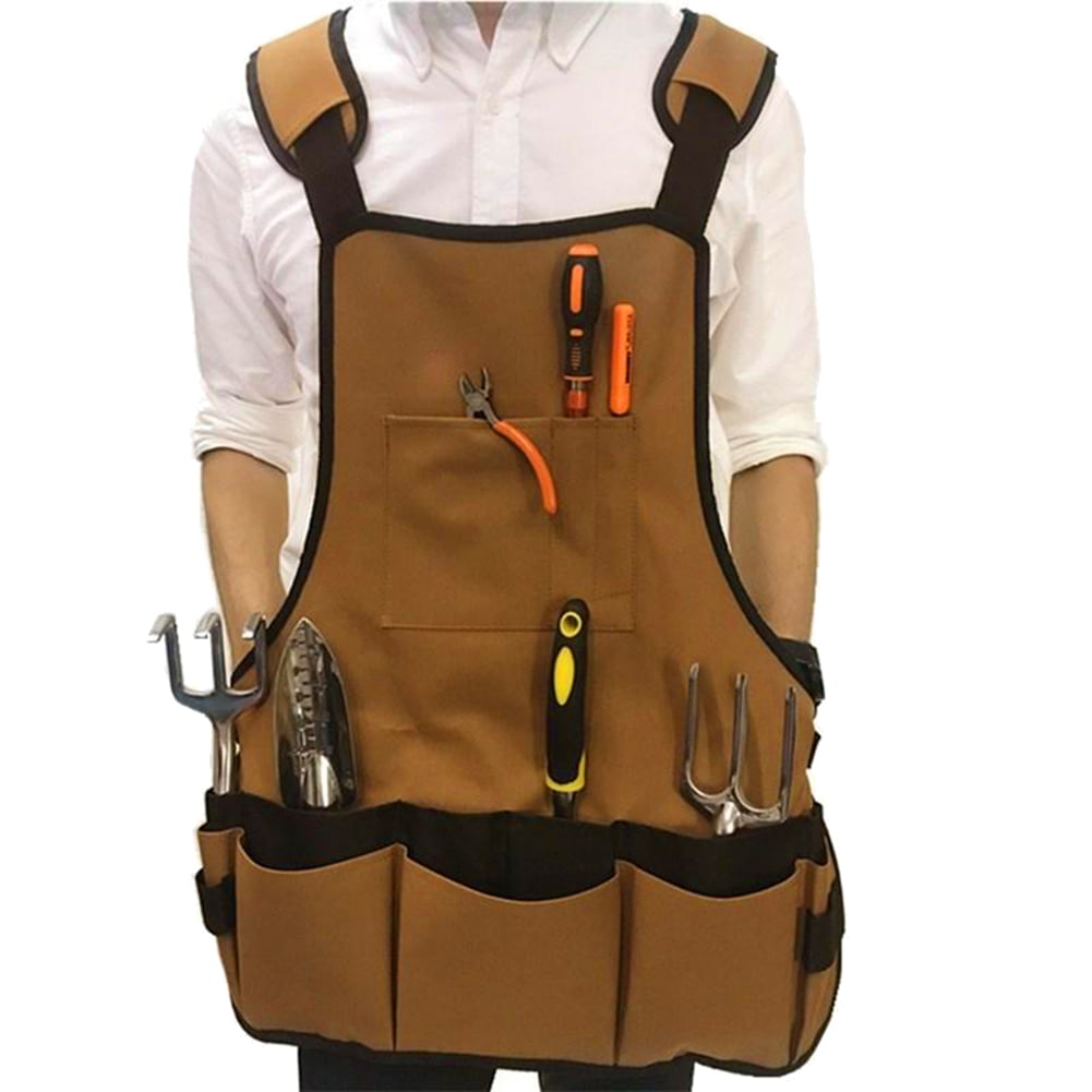 Electrician Tool Belt Bag Pouch Mechanic Vest Carpenter Apron 16 Pocket Fits All