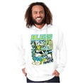 thumbnail image 3 of The Smurfs Kanji Bless the Hustle Hoodie Sweatshirt Women Men Brisco Brands X, 3 of 6