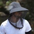 thumbnail image 4 of Sombrero Sombrero con mosquitera y protector facial, protección solar, para exteriores, camping, jardinería, a prueba de abejas Yulucky, 4 of 7