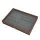 thumbnail image 3 of Joyero Organizador de Joyas con Divisores Regalos Portátiles Gran Capacidad Delineador gris, 3 of 9