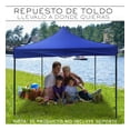 thumbnail image 4 of 3x3m Repuesto De Lona Toldo Para Jardin Impermeable Gazebos, 4 of 5
