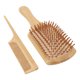thumbnail image 1 of Cepillo De Paleta Y Peine Para Cola, Cepillo De Madera Y Peine Para Cola Resistente Para Mujeres Entusiastas De La Peluquería, 1 of 7