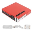 thumbnail image 1 of Estuche para 20 cigarrillos regulares, recargable por USB, con encendedor para hombres y mujeres, regalo ideal para fumadores, color rojo, 1 of 14