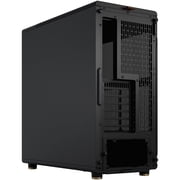 Fractal Design North Charcoal Black Chassis with Walnut Front and Mesh Side Panel ATX Mid Tower Computer Case