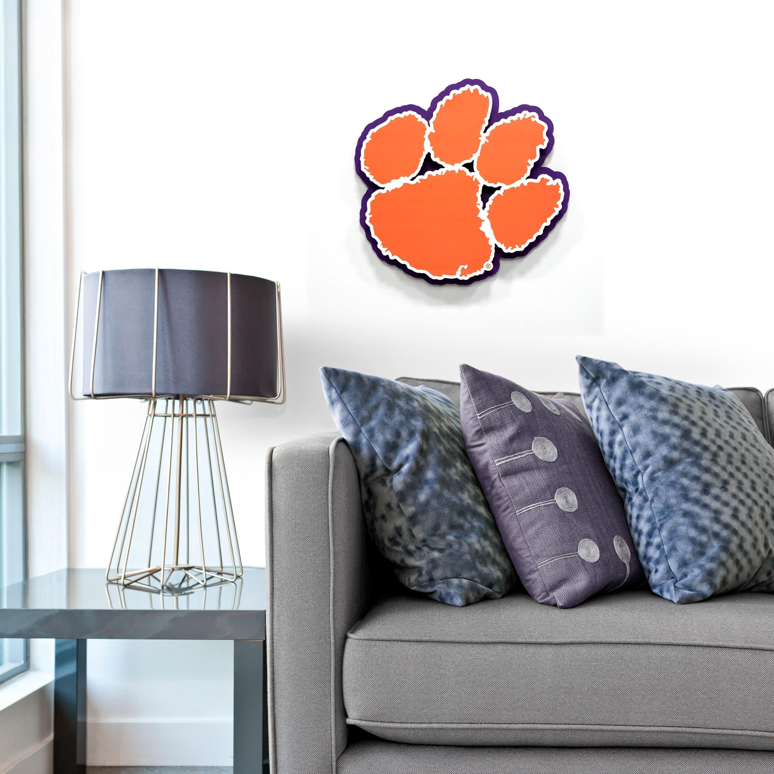 YouTheFan NCAA Clemson Tigers 3DX Die Cut Wall Art