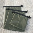 thumbnail image 3 of HERFIER 3pcs 1.5L+2.5L+3.5L Waterproof Dry Bag Storage Pouch Bag for Camping Boating Kayaking Rafting Fishing (Army Green) 13.76x9.04x0.01in, 3 of 3