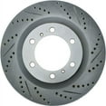 thumbnail image 3 of StopTech Select Sport Drilled and Slotted Brake Rotor; Front Left, 3 of 5