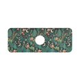 thumbnail image 7 of Yayeee Faucet Mat for Kitchen Sink 14.7" Diatomite Long Splash Guard Pad, Green Vibrant Forest Pattern, 7 of 7
