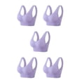 thumbnail image 2 of Minnieouse Bralette sexy y transpirable para mujer Sujetador a la moda para mujer Sujetador sin costuras Sujetador push up Sujetador deportivo Type2 NO2, 2 of 6