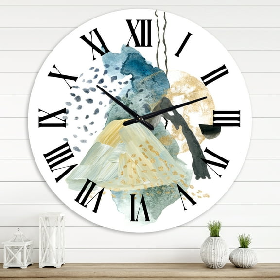 Designart 1 in Quartz Modern/Contemporary Wall Clock