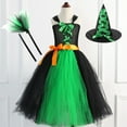 thumbnail image 2 of WEAIXIMIUNG Robe de Noël 5T Robe Formelle pour Tout-Petit Fille Robe Sans Manches en Tulle Tutu Robe de Spectacle avec Chapeau Accessoire 10-12 Ans, 2 of 5