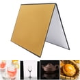 thumbnail image 4 of Photography Cardboard, Cardboard Light Reflector 180 Degrees Folding 3 In 1 Multipurpose Thicken  For Product And Food Photo Shooting, 4 of 8