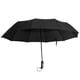 thumbnail image 3 of Paraguas automático de acero negro TenBones plegable de alta densidad anticolisión compacto paraguas para sombrilla y lluvia (negro), 3 of 14