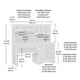 thumbnail image 3 of Sauder Harbor View® Desk w/ Hutch, Curado Cherry, 420475, 3 of 9