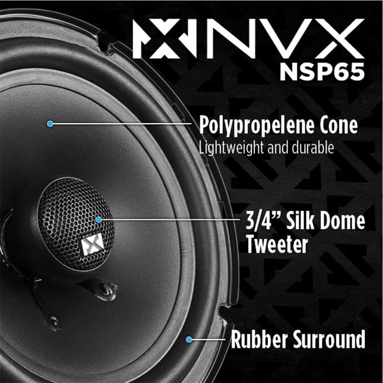 NVX Factory Speaker Replacement Package for 2000-2010 Toyota