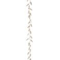 thumbnail image 2 of Christmas Rattan with Glitter Gold Powder Leaves, Champagne White Christmas Tree Decor Holiday Ambiance Ornaments, 71 Inch, 2 of 6