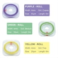 thumbnail image 5 of Juego de 3 Tiras de Pulido Dental, Herramientas de Lijado para Pulido de Dientes, 4 mm de , Tiras de Pulido Dental de 20μm/30μm/50μm, 5 of 5