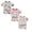 6pcs Baby Boys Summer Outfits-Blue+Red+Khaki, variant on Gerichy 6-Piece Toddler Boys Outfit Sets Short Sleeve Summer Cotton Crew Neck T-shirts and Shorts for 1t 2t 3t 4t 5t