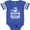 Football Blue and White, variant on Pigeon Forge Tennessee the Mountains Are Calling Boys or Girls Baby Bodysuit