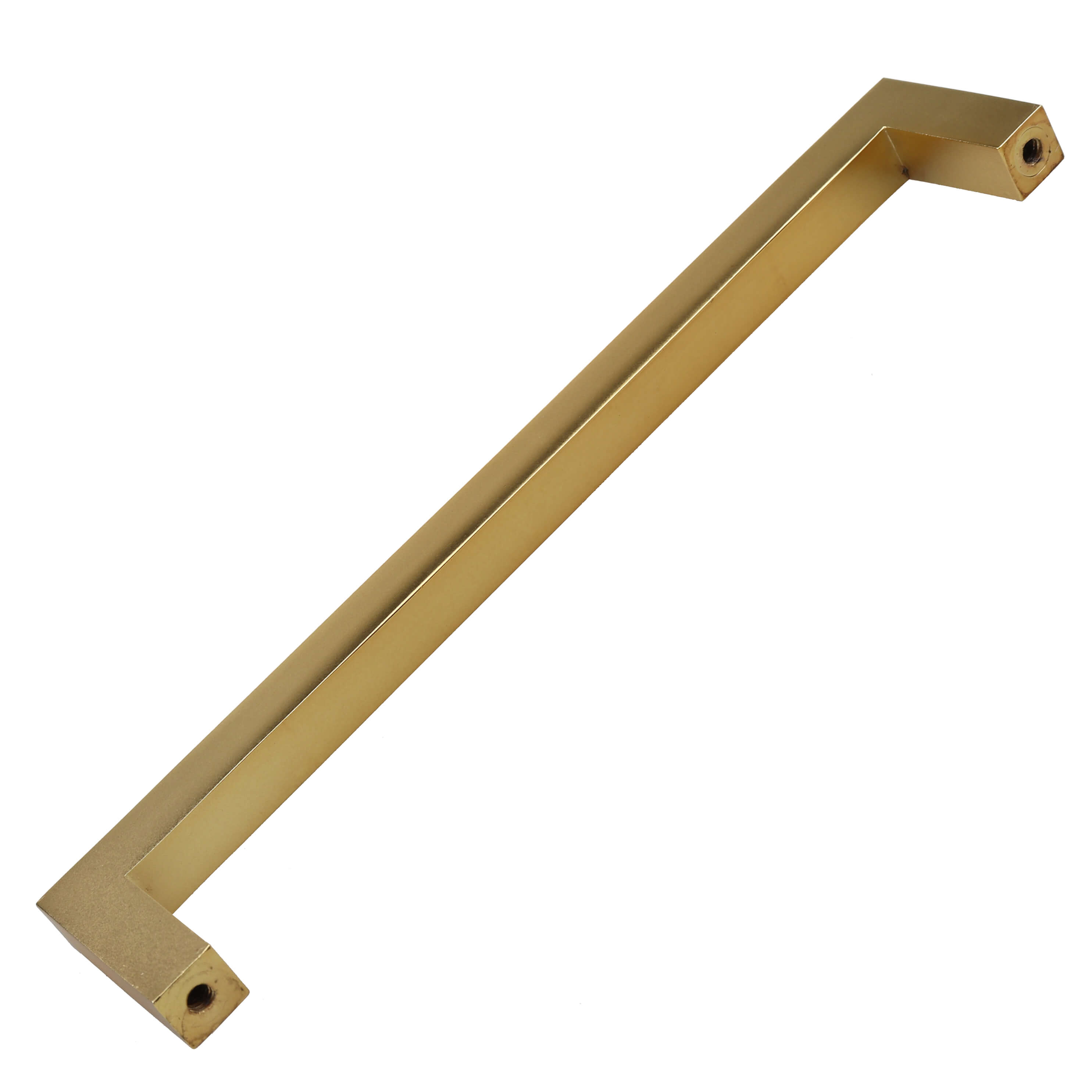 GlideRite 6-1/4 in. Center Solid Square Bar Cabinet Pulls, Brass Gold, Pack of 5 - image 2 of 3