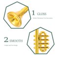 thumbnail image 4 of BESTYASH 10Pcs Christmas Tree Hanging Ornaments Golden Trumpet Musical Decoration for Home, 4 of 6
