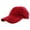 Red, variant on Adult Unisex Baseball Hat Cap 100% Cotton Plain Blank Adjustable Size. Red