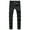 Black, variant on Giftesty Mens Cargo Pants Clearance Men's New Tight-Fitting Ripped Straight Hip-Hop Stretch Motorcycle Denim Trouser