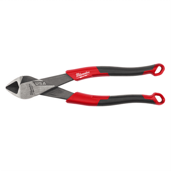 Milwaukee Tool 8" Diagonal Comfort Grip Cutting Pliers (USA)