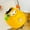 Yellow, variant on SGFCWSX Sun Visor Hat for Kids Girls Wide Brim UV Protection Cooling Fan 3D Cartoon Eyes Adjustable Summer Outdoor Beach Sun Hats Hot Pink Free Size