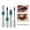 2 Pcs, variant on 3 Pcs Mascara 2-in-1 Fiber Mascara Eyelash Extension Lengthening Volumizing Waterproof Makeup Tool For Daily Beauty