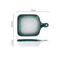 thumbnail image 2 of Scandinavian Creative Baking Dish Ceramic Baking Baked Rice Plate Household Vegetable Plate Breakfast Salad Plate With Handle, 2 of 4