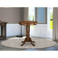 thumbnail image 2 of East West Furniture Eden 36" Wood Counter Height Dining Table in Mahogany, 2 of 2