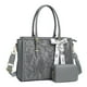 thumbnail image 1 of Bolsa para portátil MOSISO de piel sintética de 15.6 a 16 pulgadas para mujer, gris, 1 of 7