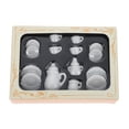 thumbnail image 1 of 1 Ensemble Mini Maison Thé Articles Décoratifs Plateau Modèle Ornement de Bureau, 1 of 6