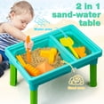 thumbnail image 5 of UNIH Sand and Water Table with Play Tents for Boys Girls Ages 2 3 4 5, 5 of 7
