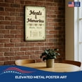 thumbnail image 2 of Meals Memories Made He Metal Poster by DC | Vintage Tin Sign Wall Art for Indoor Use | 16x20" Rust-Free Aluminum Decor for Kitchen | UV Protected & Weatherproof Print | Made in USA, 2 of 6