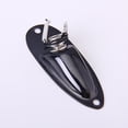thumbnail image 3 of Conector de Salida Licencia Barco Duradero Negro W Tornillos para Guitarra Eléctrica Shamjiam Entrada Salida Jack Placa Estilo Barco, 3 of 9