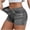 Black, variant on ShomPort Womens Legging Shorts Stretchy Butt Lifting Denim Trendy High Waist Jean Shorts